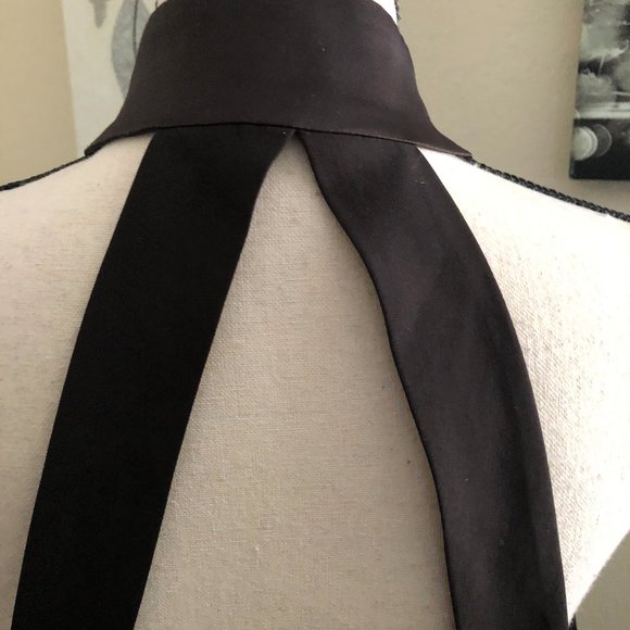 BCBGeneration Ruffle Cocktail Halter Dress - Picture 7 of 7